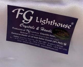 FG Lighthouse Crystal Glassware