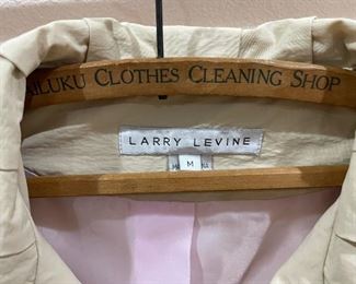Larry Levine Jacket, Size Medium