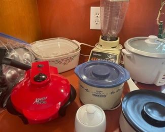 Various Kitchenware, Small Kitchen Appliances