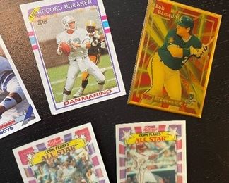Various Sports Cards, Dan Marino