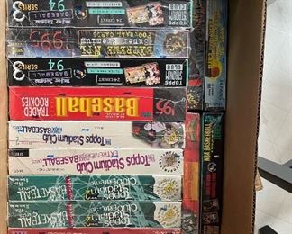 Sports Cards Collection, Hobby Boxes, Baseball Card Collection