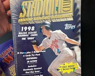 Stadium Club Major League Baseball, 1998, Hobby Box, Sealed