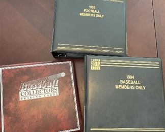 Sports Cards Collection Albums