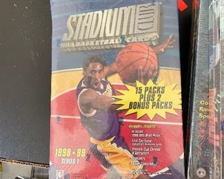 1998-1999 Topps Stadium Club Hobby Basketball Series 1 Factory Sealed, Kobe Bryant