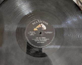 Old 78 Records including Elvis