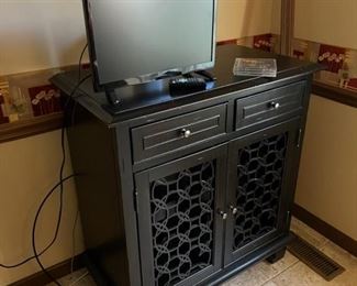 Liquor bottle cabinet