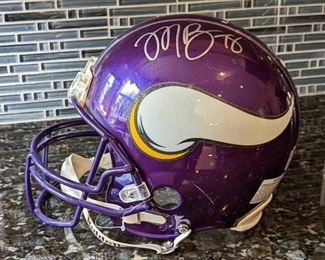 Minnesota Vikings Matt Birk Autographed Helmet. Item won at a charity auction and is in excellent condition. A great addition to any fan collection!