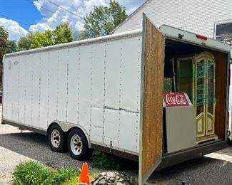 This whole trailer is packed to the back! It will all be in the auction! 