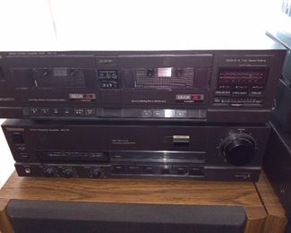 Components of Technics Stereo