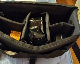 Nikon in case