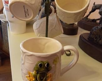 Frog cups with Frog Tree