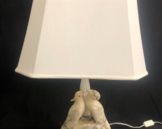 Art Deco Alabaster Lamp (Gifted in 1951)