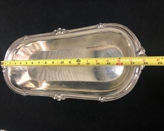 Pewter vintage pin tray.