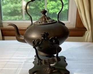 Copper Tilting Teapot