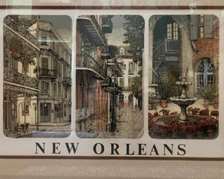 New Orleans Serigraph Scenes