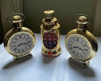 Vintage Avon Watches And Lantern