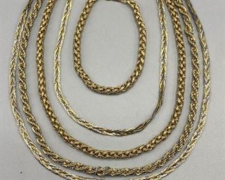 Antiqued GoldTone Chains
