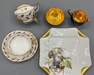 GoldAccented China Items