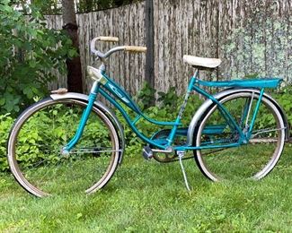 Vintage Bike Aqua Columbia