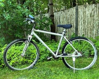 Vintage Bike Silver Shumano
