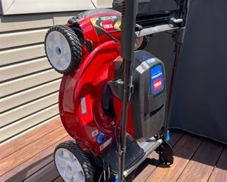 BUY IT NOW $ 500 Toro, Flex-force, self-propelled, 60V electric lawnmower with battery; like new!