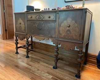 BUY IT NOW $350 Antique Buffet/Server Circa 1920's. 20" x 60" x 37.5"