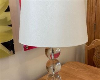 BUY IT NOW $100 Vintage Crystal Lamp (1 available)