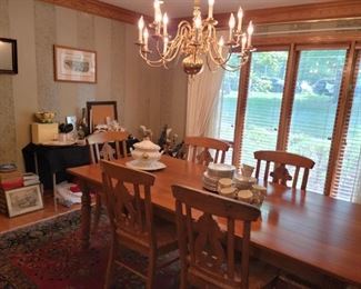 Handmade farmhouse table