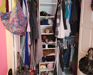 Tons of designer clothing - many w/tage