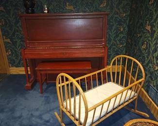 Antique cradle