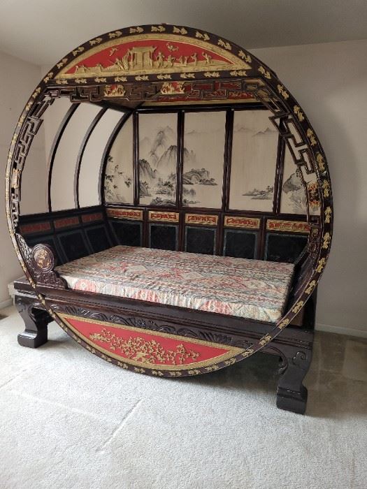 Antique Chinese bed