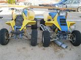 TWO SUZUKI QUADS