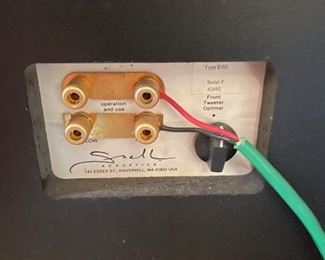 Snell E/III Speakers Vintage