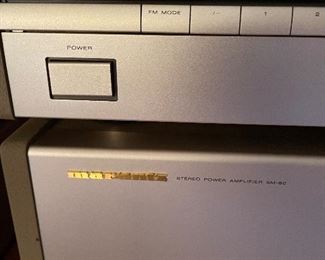 Marantz CC 52 Marantz Power Amp SM 80 S + 50 Marantz Tuner SM 80 Power Amp