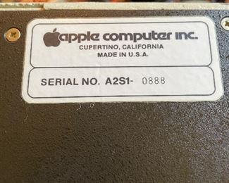 Serial number A2S1 -0888
