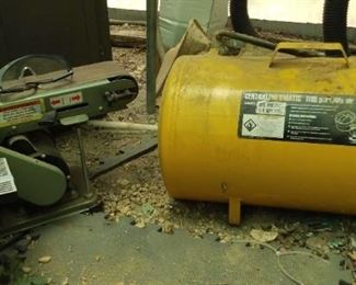 Central Machinery Belt Disc Sander
