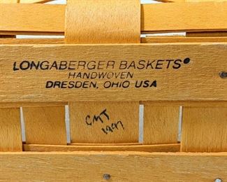 Longaberger baskets