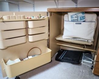 Bernina Sewing Machine and Table