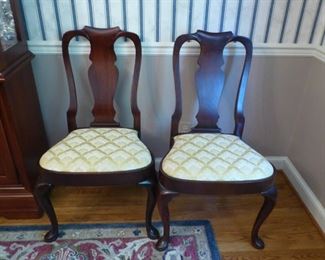 Set of 4 Hickory chairs