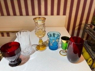 Samples of glass sets for sale