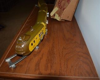 Collectable Hafner Wind-Up Train with Tracks 