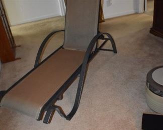 Folding Aluminum Lawn Chaise