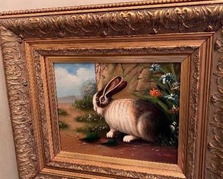 Wabbit painting 