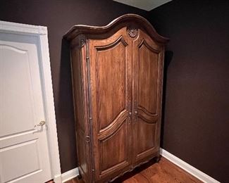 French style armoire cabinet 