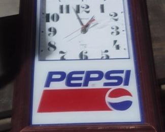 Pepsi Cola Clock