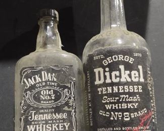 Antique Whiskey Bottles