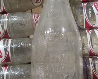 Lots of Vintage Milk Bottles