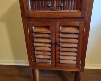 Cabinet with Louver Doors