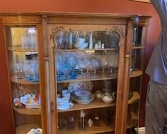 Heavily Carved, Bear Claw, All original, excellent condition. In the family for generations.