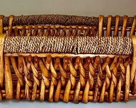 Woven Wood Basket